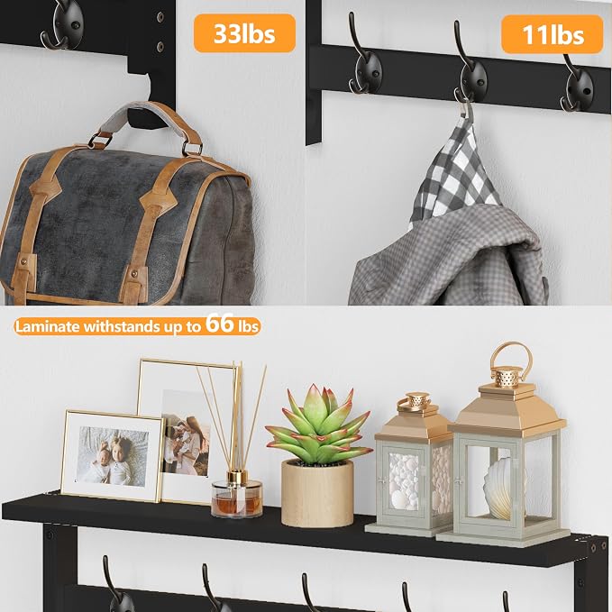 AMBIRD Coat Rack Wall Mount - Image 5