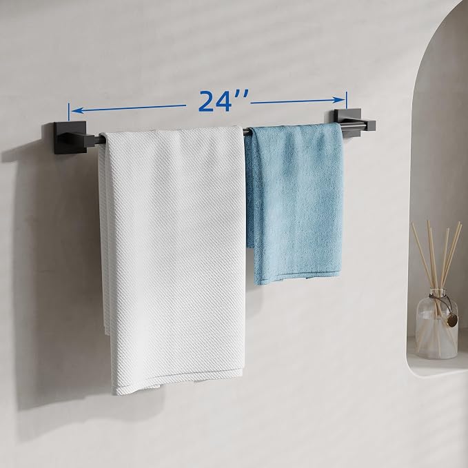 RUACQ Towel Bar 24 inch, Towel Racks - Image 2