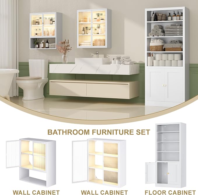Bathroom Wall Cabinet, Medicine Cabinets - Image 7
