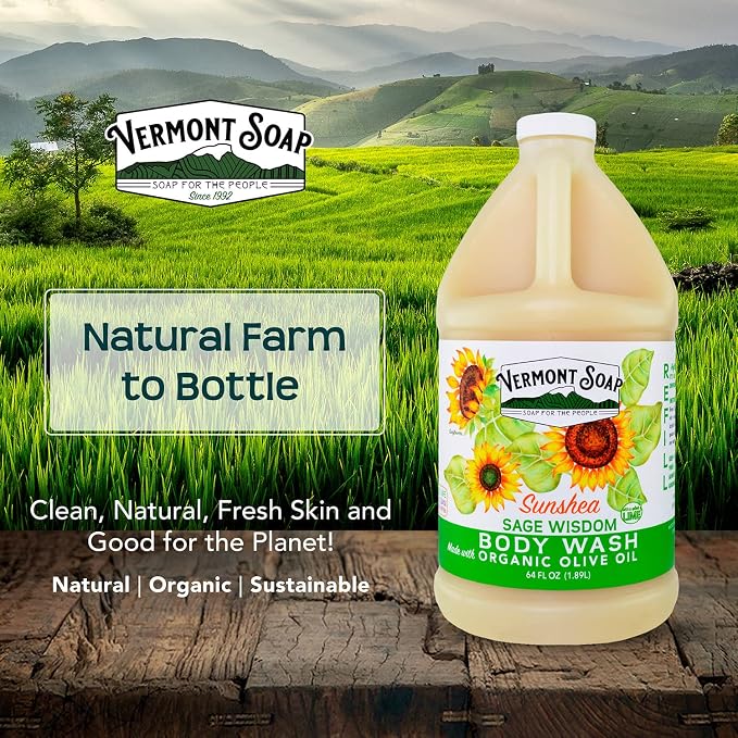VERMONT SOAP, Natural body wash - Image 3