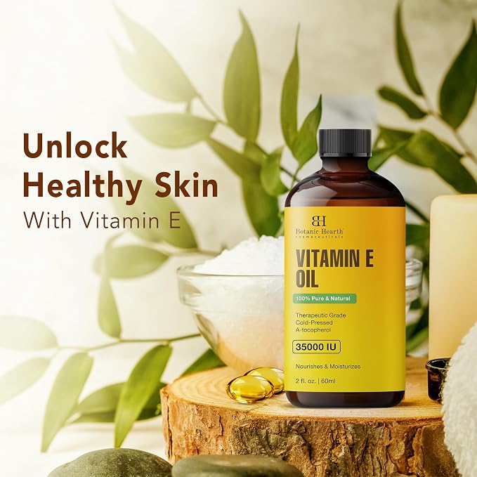 Botanic Hearth Vitamin E Oil | 100% Pure and Natural Oil - Image 2