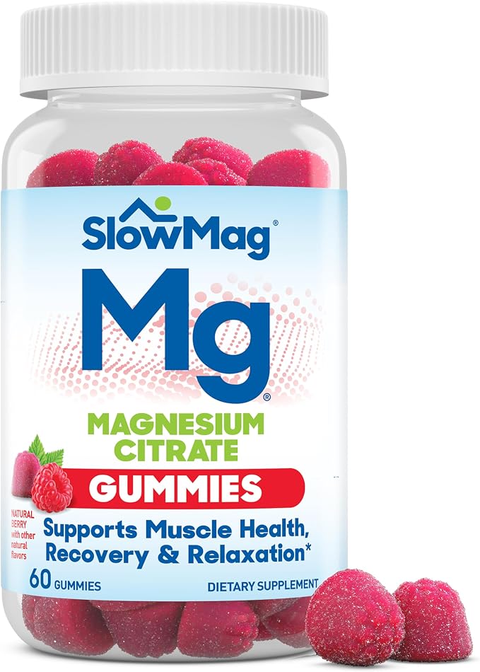 SlowMag Magnesium Citrate Gummies by Slow-Mag