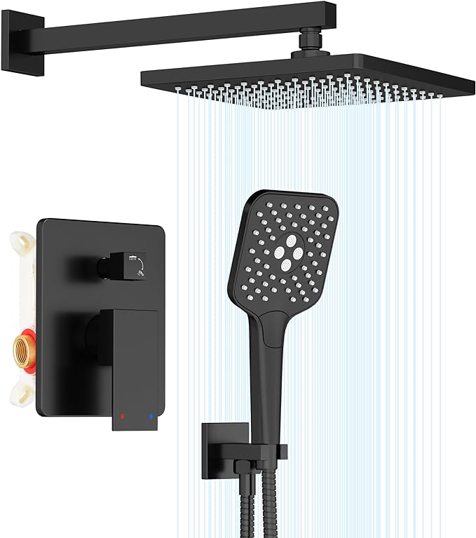 Gabrylly Shower System, 10 Inches Rain Shower Heads by GABRYLLY