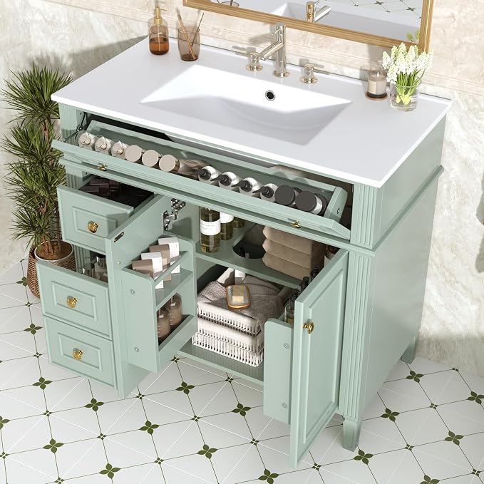 36" Bathroom Vanity Cabinet - Image 5