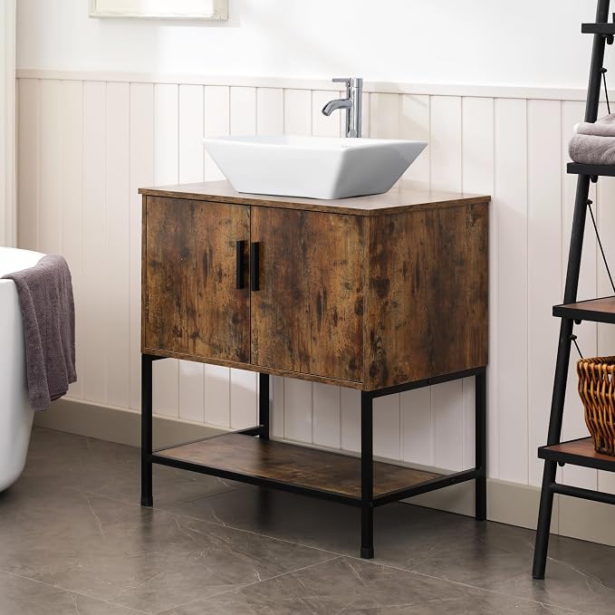 UEV Rustic Brown 30" Bathroom Vanity - Image 5