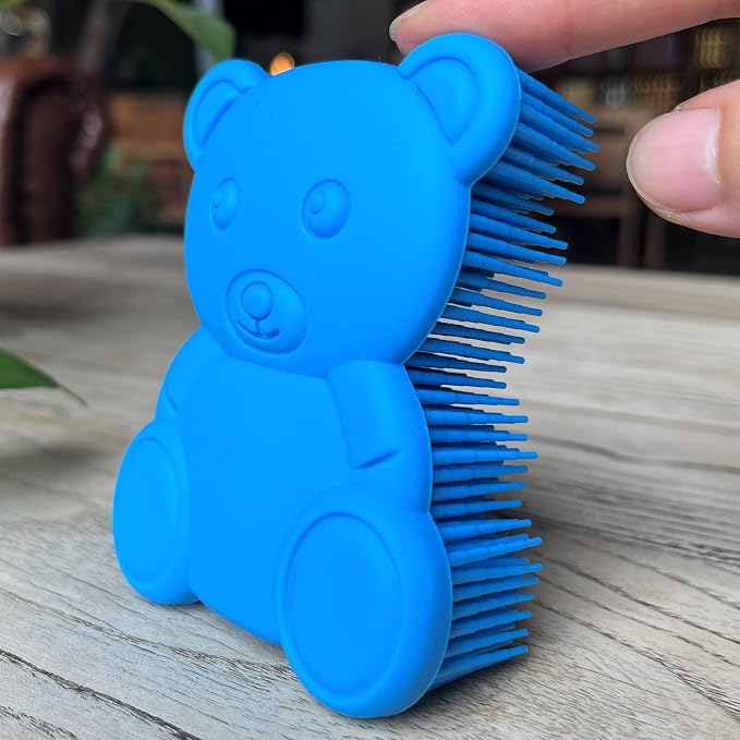 Premium Sensory Brush for Kids or Autism, Soft Silicone Body Scrubber, 2 in 1 by PENEPICO-SIMPLELIFE