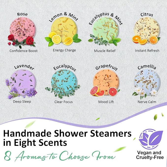 Shower Steamers Aromatherapy Birthday Gifts - Image 5