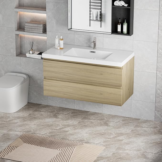 42" Floating Bathroom Vanity by Unknown