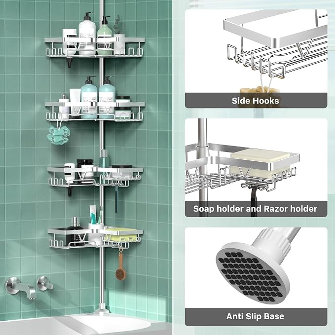 Shower Caddy Tension Pole - Image 3