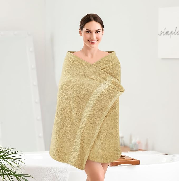Utopia Towels 4 Pack Premium Bath Towels Set, 27 by 54 Inches, 100% Ring Spun - Image 7