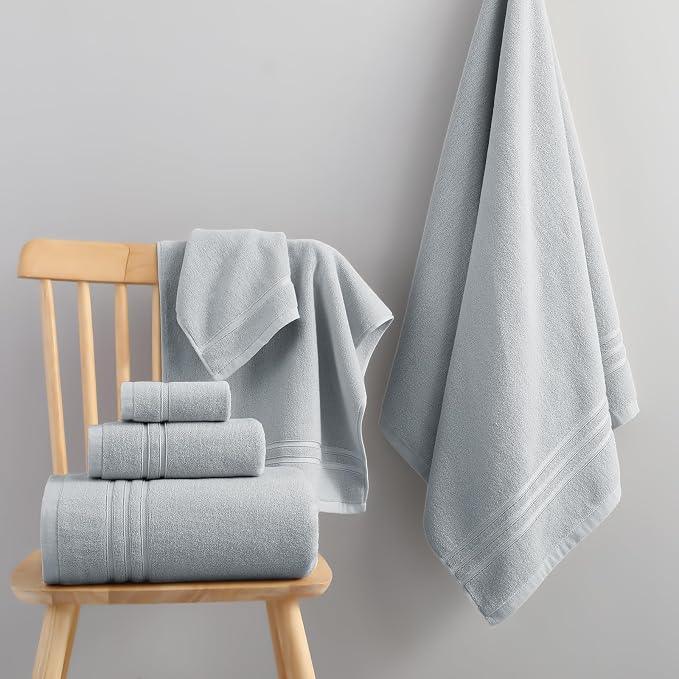 REDKISS Light Grey Bath Towel Set - Image 4