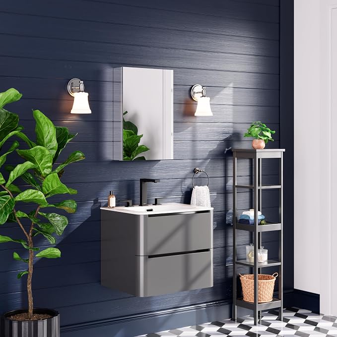 Medicine Cabinet 16" x 24", Bathroom Medicine Cabinet - Image 9