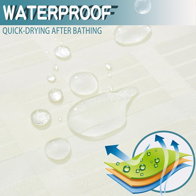 Conbo Mio Stall No Hook Shower Curtain - Image 7