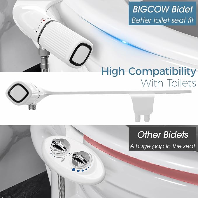BIGCOW Ultra-Slim Bidet Attachment - Image 3