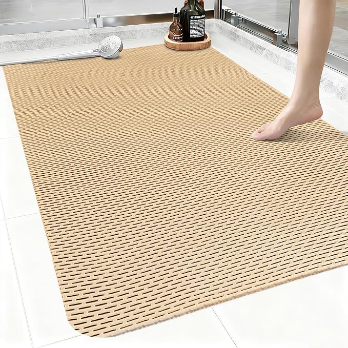 Extra Large Shower Mat: 47"x32" Non Slip Shower Mats by EIVINJE