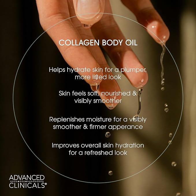Advanced Clinicals Hydrating Collagen Oil - Image 4