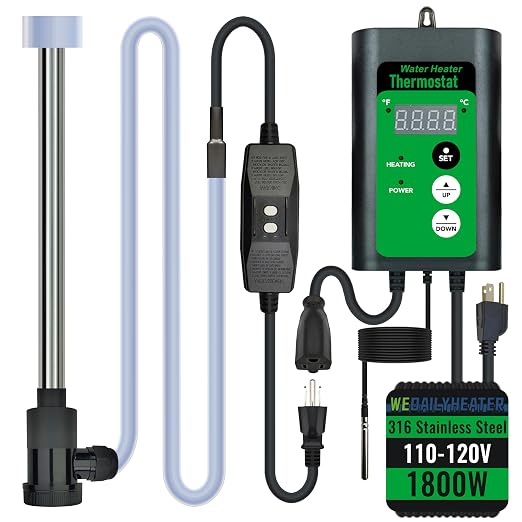 1800W Fully Submersible Water Heater by Unknown