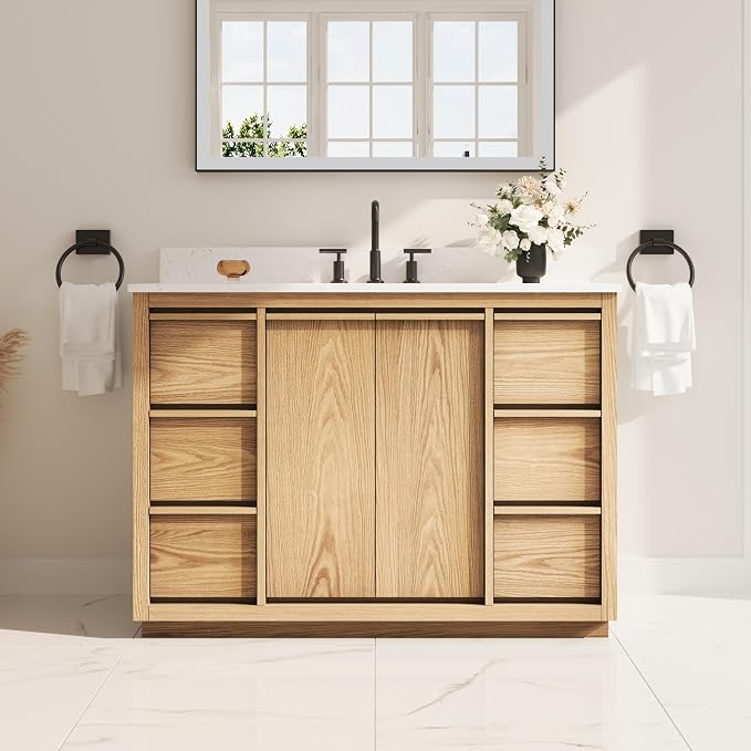 WELLFOR 48" Bathroom Vanity by WELLFOR