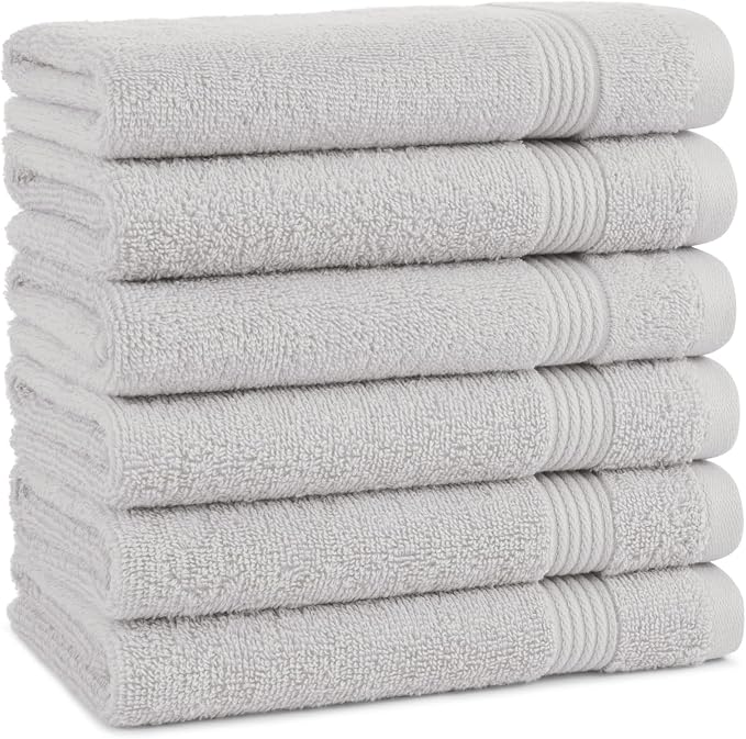 Arkwright Bathroom Hand Towels Set of 6 by Arkwright