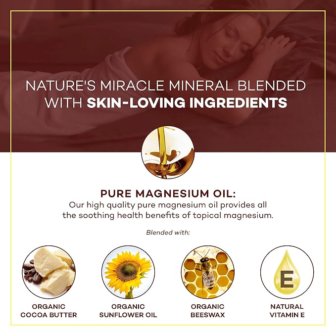 Seven Minerals, Natural Magnesium Cream - Image 3