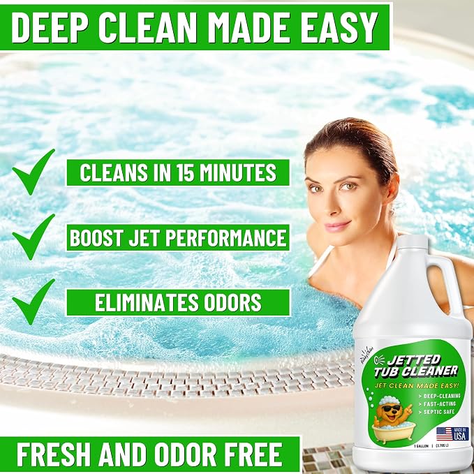 Jetted Tub Cleaner for Whirlpool & Jacuzzi Baths – Deep Jet Line & Pipe Flush - Image 8