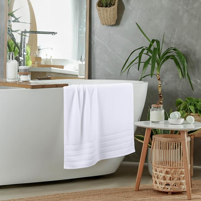 Utopia Towels 4 Pack Premium Extra Large Bath Towels Set, 100% Ring Spun Cotton - Image 4