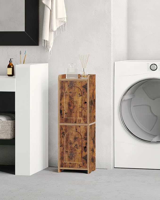 Bathroom Storage Cabinet, Corner Floor Cabinet - Image 7