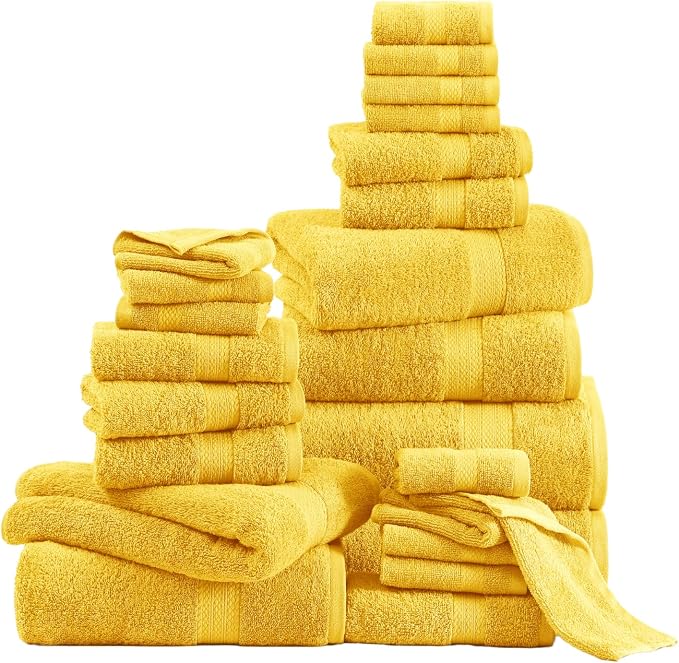 LANE LINEN 100% Cotton Bath Towels Set by LaneLinen