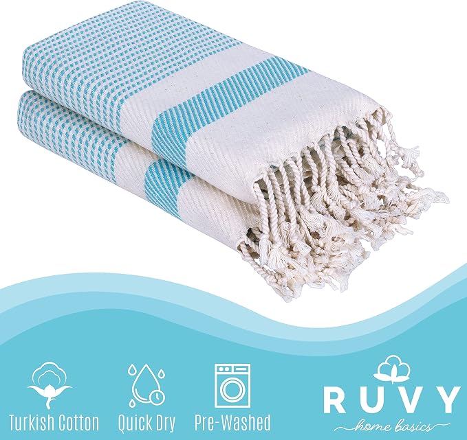Ruvy Home Basics Turkish Hand Towels - Image 2