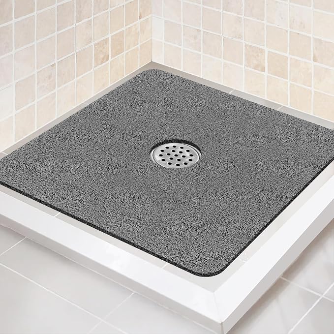 Shower Mat Non Slip, 27 x 27 Inch Extra Large Bath Mat by Zoryllic