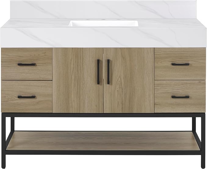 TILE & TOP Utopia 48" Single Bathroom Vanity - Image 6