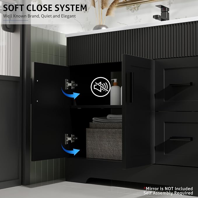 eclife 36" Bathroom Vanities Sink Combo - Image 6