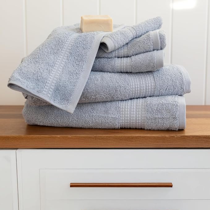 100% Turkish Cotton Towel Set of 6 - Image 8