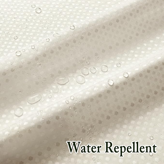 Gibelle Extra Long Shower Curtain 72x86, Waffle Weave Bathroom Shower Curtain - Image 5