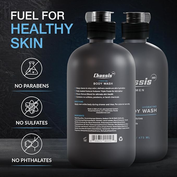 Chassis 360 Men's Body Wash - Image 5