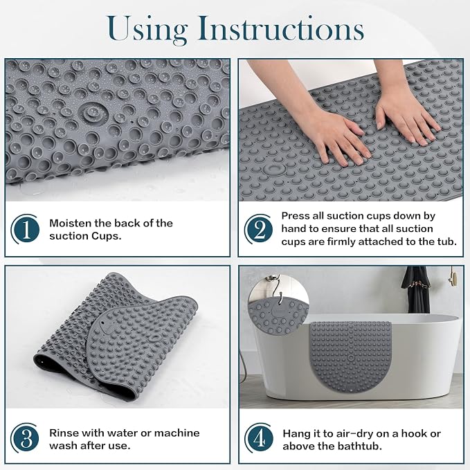 Silicone Push Pop Bath Mat - Image 6