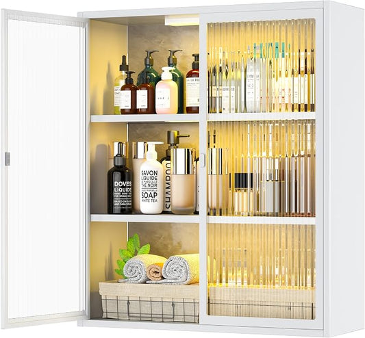 Laundry Room Cabinets Wall Mounted, Bathroom Wall Cabinet by YILFANA