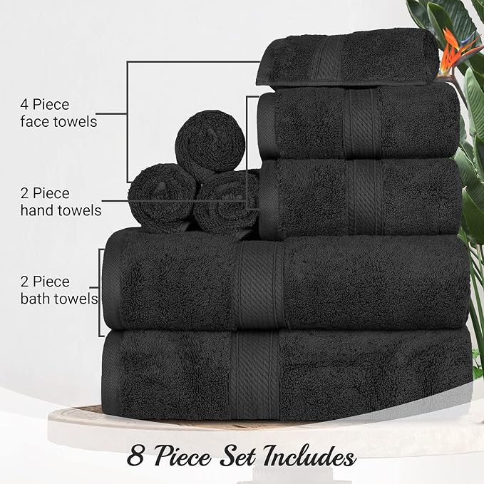 BLUENILEMILLS Madison Egyptian Cotton Towels, Towel Set - Image 6