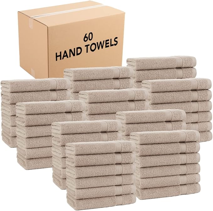 Arkwright Bathroom Hand Towels Set of 6 by Arkwright