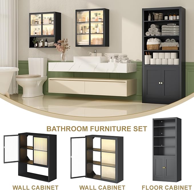 Bathroom Wall Cabinet, Medicine Cabinets - Image 7