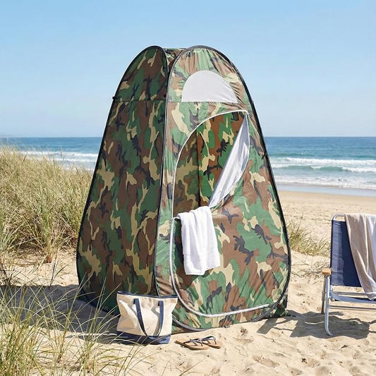 4x4ft Pop Up Privacy Shower Tent by Dapzeosnry