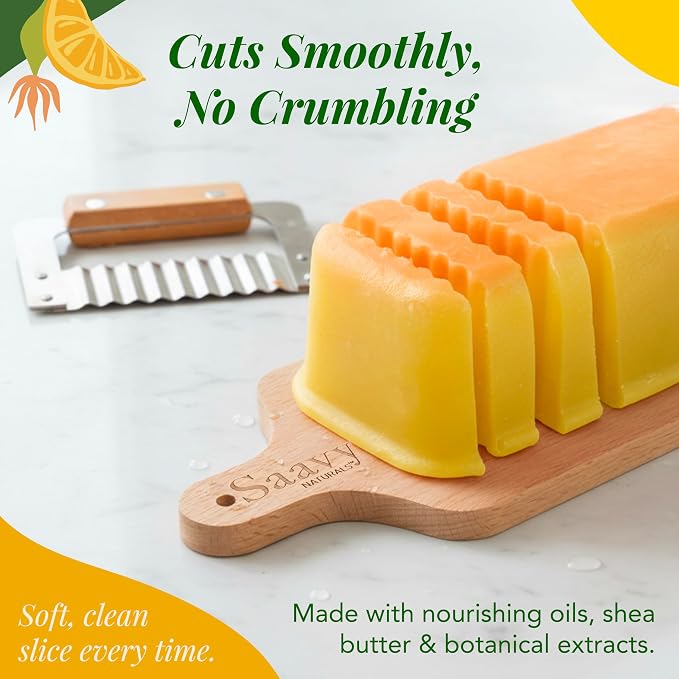 Saavy Naturals Handmade Soap Yuzu & Meyer Lemon - Image 4