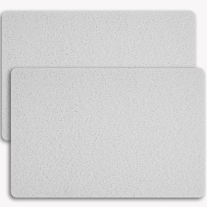 Non-Slip Bathtub Mat, 2 Pack Anti Slip Shower Mat, Fast Drying Bathtub Mats by Hargiis