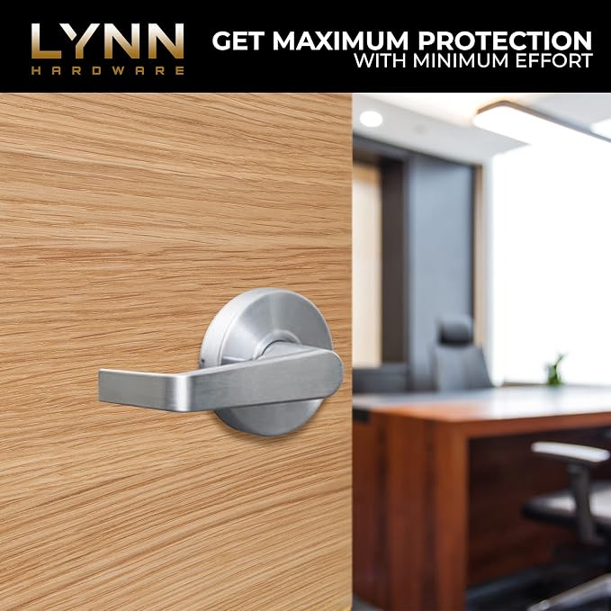 LYNN HARDWARE Commercial Door Lever Lock - Image 5
