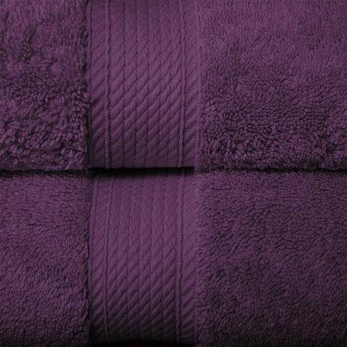 Superior Egyptian Cotton Pile 10 Piece Towel Set, Includes 2 Bath, 4 Hand - Image 7