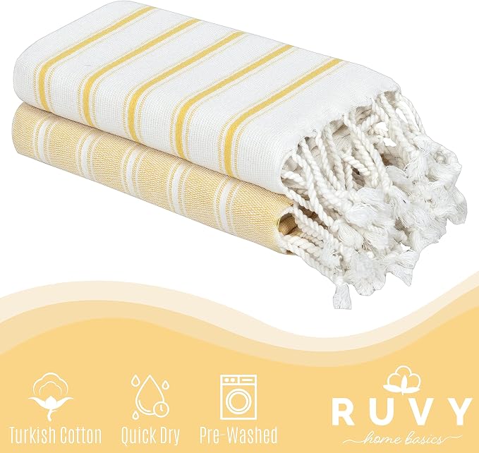 Ruvy Home Basics Turkish Hand Towels - Image 2