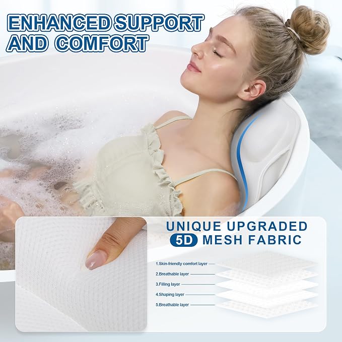 Full Body Bath Pillow for Tub - Image 2
