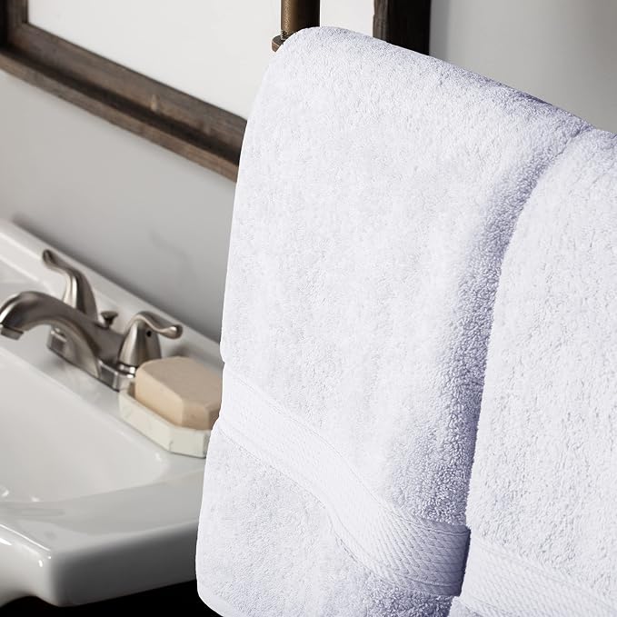 BLUENILEMILLS BNM Premium Quality Egyptian Cotton Towels, 6-Piece Ultra-Soft - Image 4