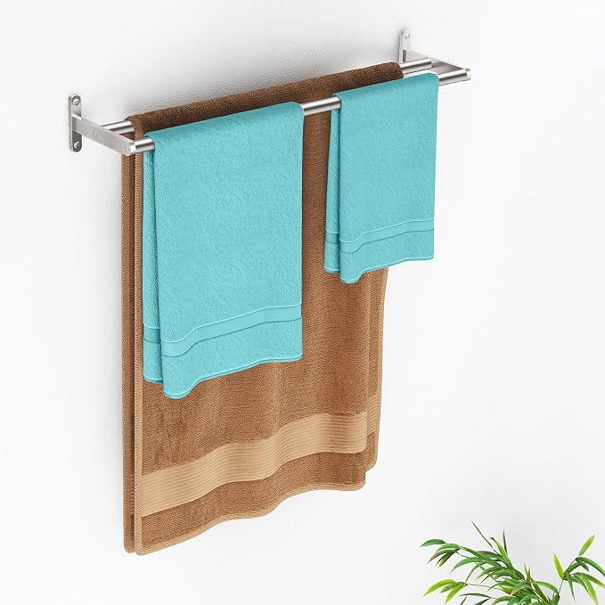 Double Towel Bars, Taaji 24 Inch Bath Towel Rack - Image 5