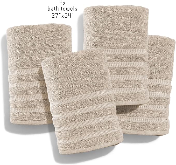 Hearth & Harbor Bath Towels for Bathroom - Image 4